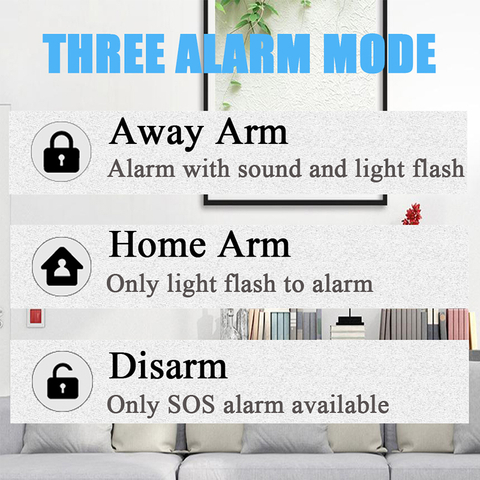 Remote Control Tuya Alarm system Smart Alarm system Siren Alarm System