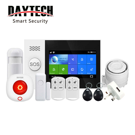 Daytech Ta Kit Tuya App Control Alarm Full Touch Screen Security