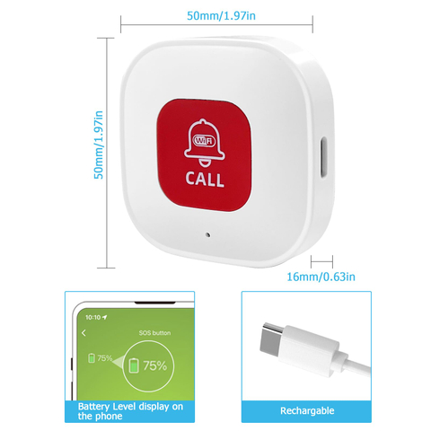 TY-BT010 Tuya Wifi call button