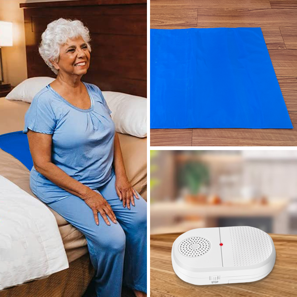 BP01+VP02+BT004 Bed Exit Fall Prevention Pad for elderly Assisted living Goup Purchasing for Medical 