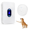 Dog Bell for Door Potty Training, Daytech Dog Door Bell Wireless Doggie Doorbells for Dog Puppy Training Sliding Door/Go Outside with IP55 Waterproof Touch Button 55 Melodies 5 Volume Levels LED Light