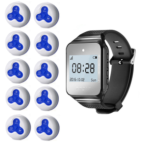 Waiter Paging System Wireless Wrist Watch Pager Wireless Restaurant Paging System