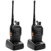Daytech Walkie Talkies Long Range for Adults Portable FRS Two-Way Radios Police Scanner with 16 Channels 400-470MHz UHF Intercoms Wireless for Home Business Hiking Camping