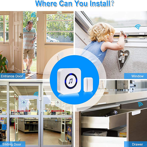 Daytech MC01-2-2 Store&home window and door open siren