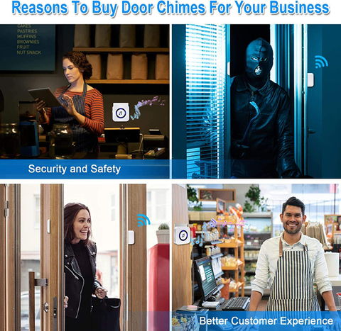 Daytech MC01-3-3 Window Door Sensor alarm 