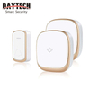 Daytech DB22 wireless smart dingdong home doorbell wholesale 1 transmitter 2 receiver doorbell chime speaker customize sound