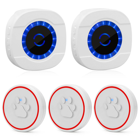 Daytech Dog Doorbell for Potty Training Wireless Training Door Bells