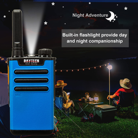 Daytech Intercoms Wireless for Home- Intercom for Elderly Kids, 1.5 Miles Long Range Wireless Intercom System for Camping/Hiking/Travel