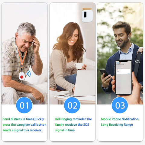 Daytech CC13 1-2 WiFi Smart Caregiver Pager 