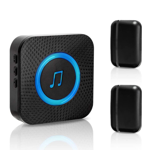 Daytech MC01 2-1 1 Receiver 2 Sensors Wireless Door Sensor Entry Chime