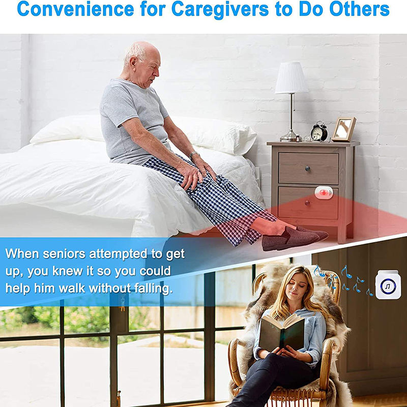 CC03+HW03 Caregiver moniter system with motion sensor