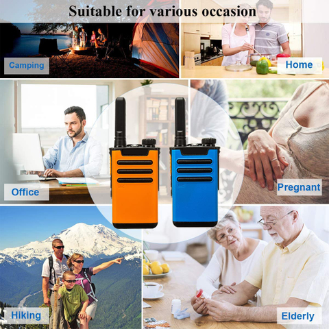 Daytech Intercoms Wireless for Home- 1 Mile 16 Channels Wireless Home mini Intercom for Elderly Room to Room Communication System