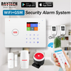 Factory wifi burglar security kit home safety alarm gsm app control smart home alarm system