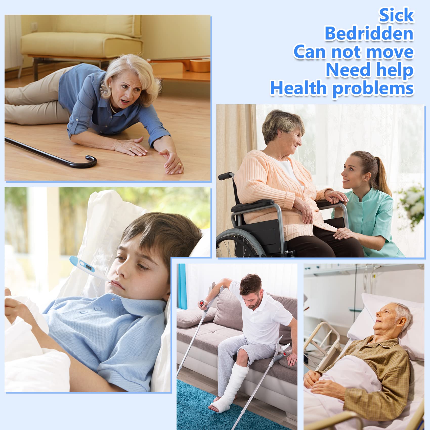 Daytech CC01-3-3 Elderly Wireless Caregiver Pager 